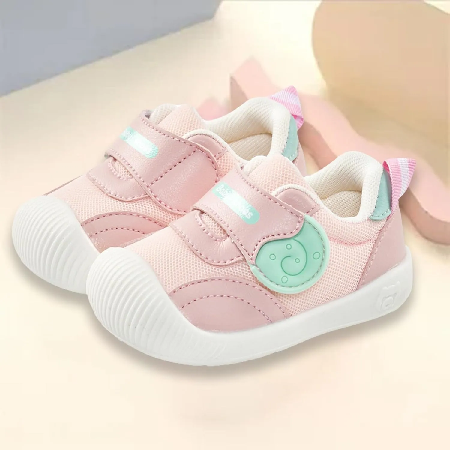 Baby Infant Mesh Breathable Sneakers Hook Loop Sole Non Slip First Walking Sport Shoes Toddler Newborn Soft Casual Shoes