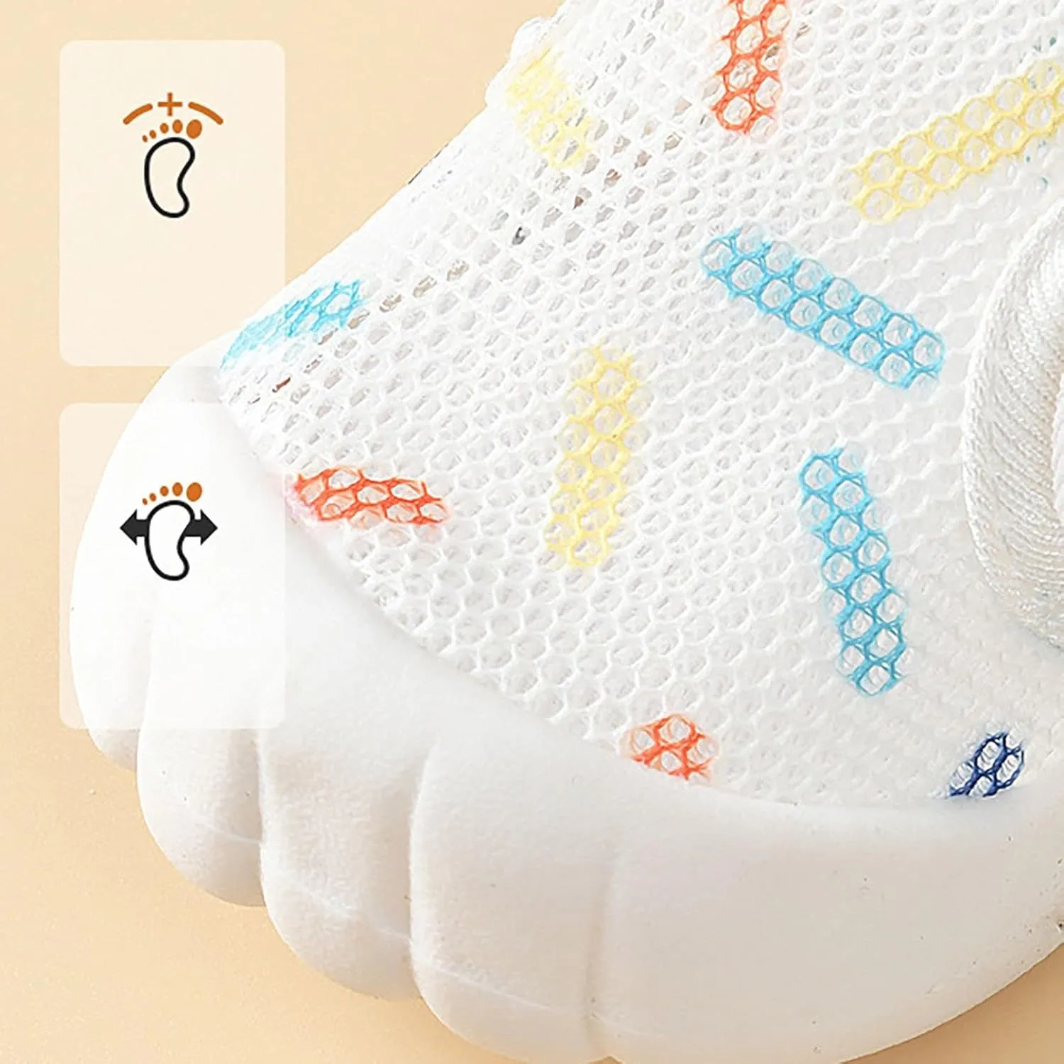Baby Toddler Breathable Water Shoes Quick-Dry Mesh Barefoot Sneakers Beach Sandals Infant Boys Girls Hollow Sandals