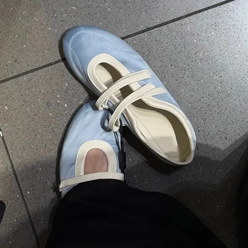 Banded Flat Sneakers