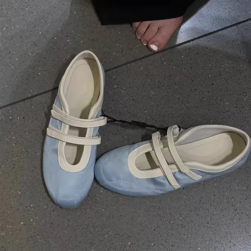Banded Flat Sneakers