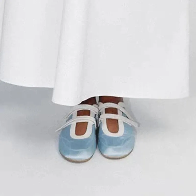 Banded Flat Sneakers