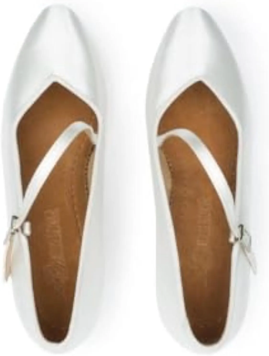 BDdance Women's Dancing Shoes Latin Salsa Tango Jazz Ballroom Performance Heels Leather 138 White, 5.5-8.5