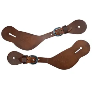 Circle Y Saddlery Men's Shaped Harness Spur Straps Circle Y Saddlery Men's Shaped Harness Spur Straps
