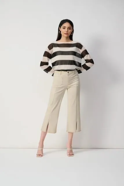 Embellished Front Seam Jeans