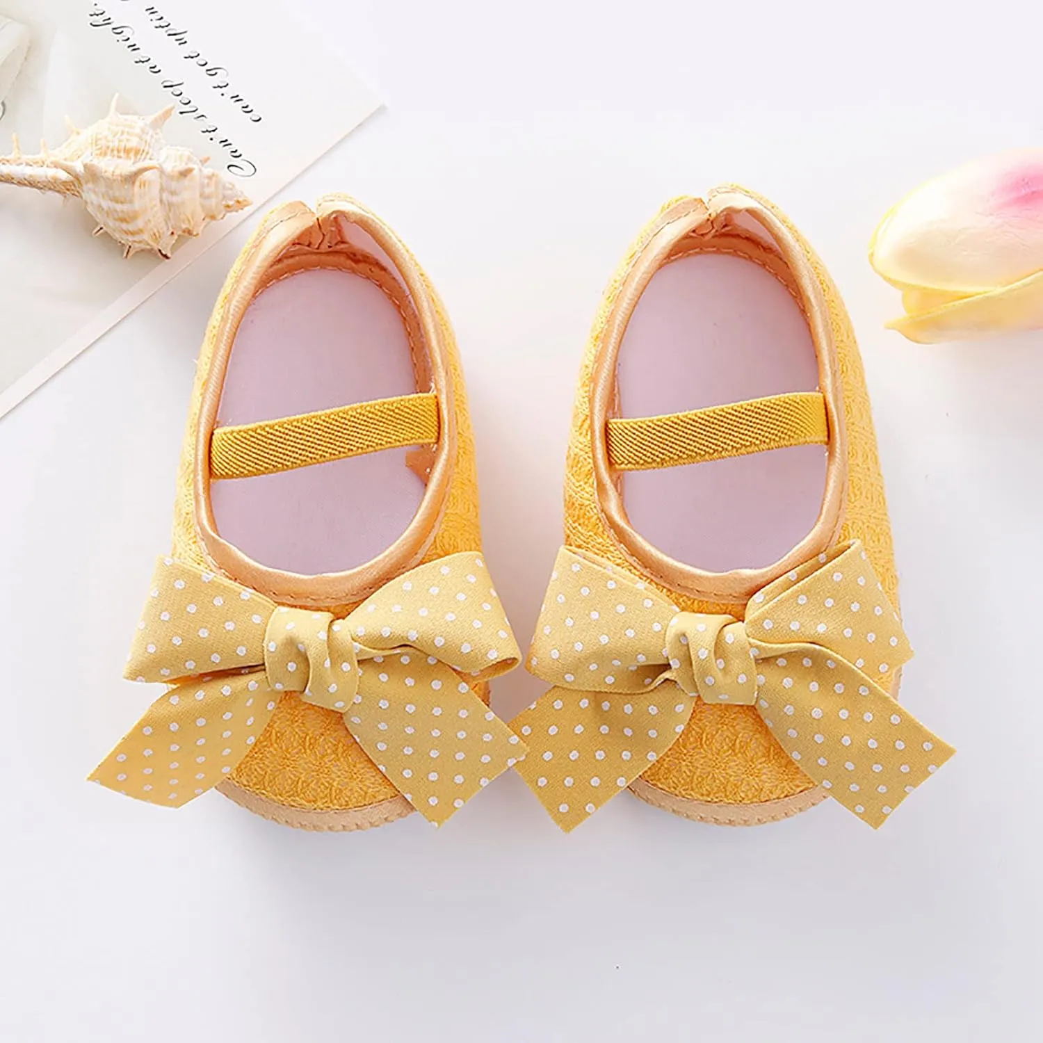 EnJoCho 0-15Months Baby Infant Toddler Boys Princess Shoes Walkers Shoes Toddler Shoes Soft Cloth Girls Baby Sneakers