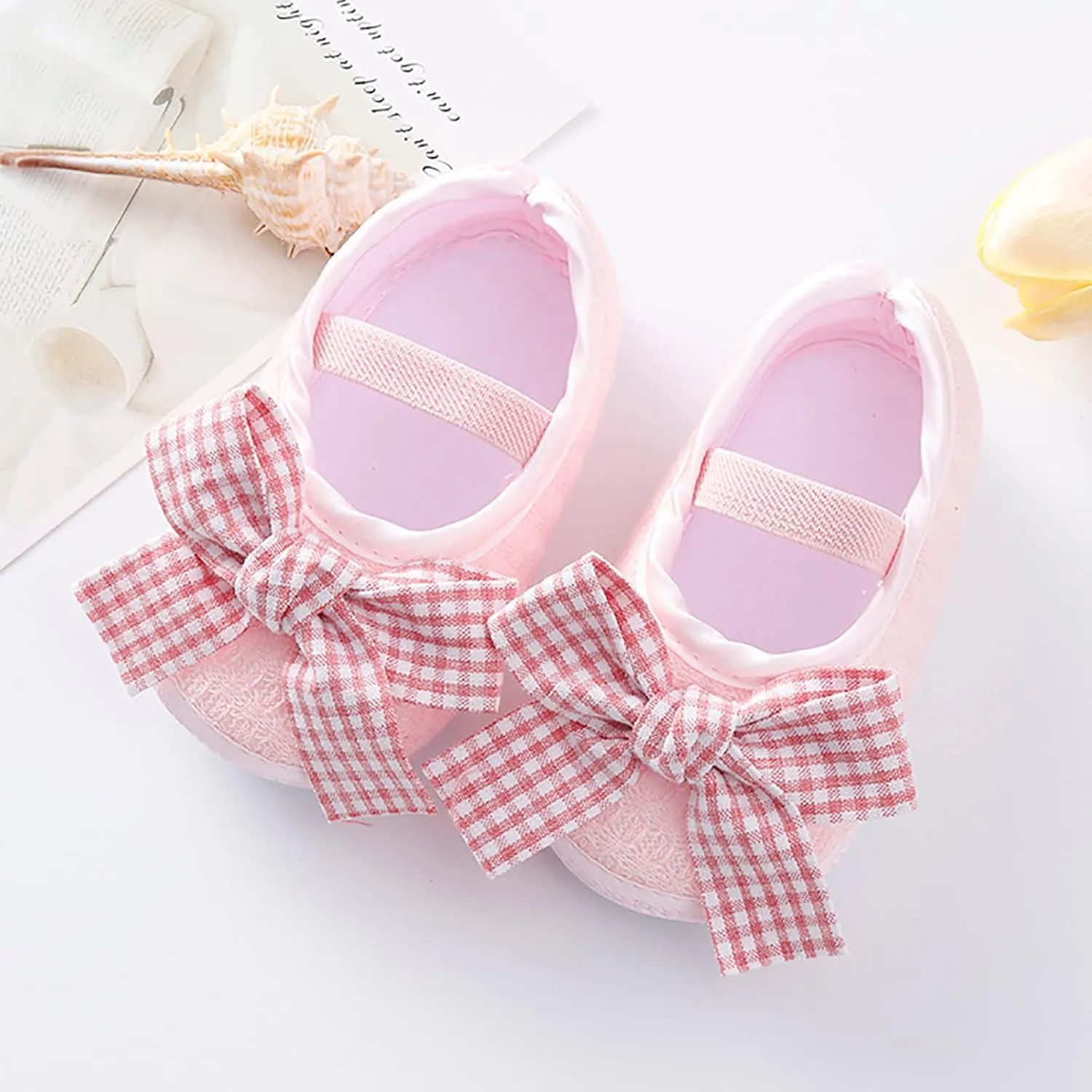 EnJoCho 0-15Months Baby Infant Toddler Boys Princess Shoes Walkers Shoes Toddler Shoes Soft Cloth Girls Baby Sneakers