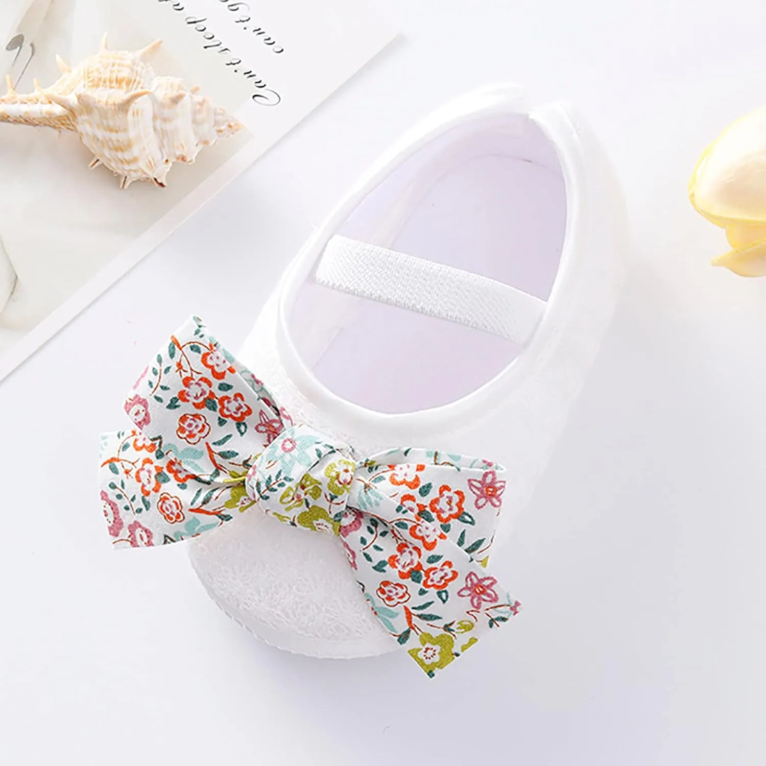 EnJoCho 0-15Months Baby Infant Toddler Boys Princess Shoes Walkers Shoes Toddler Shoes Soft Cloth Girls Baby Sneakers