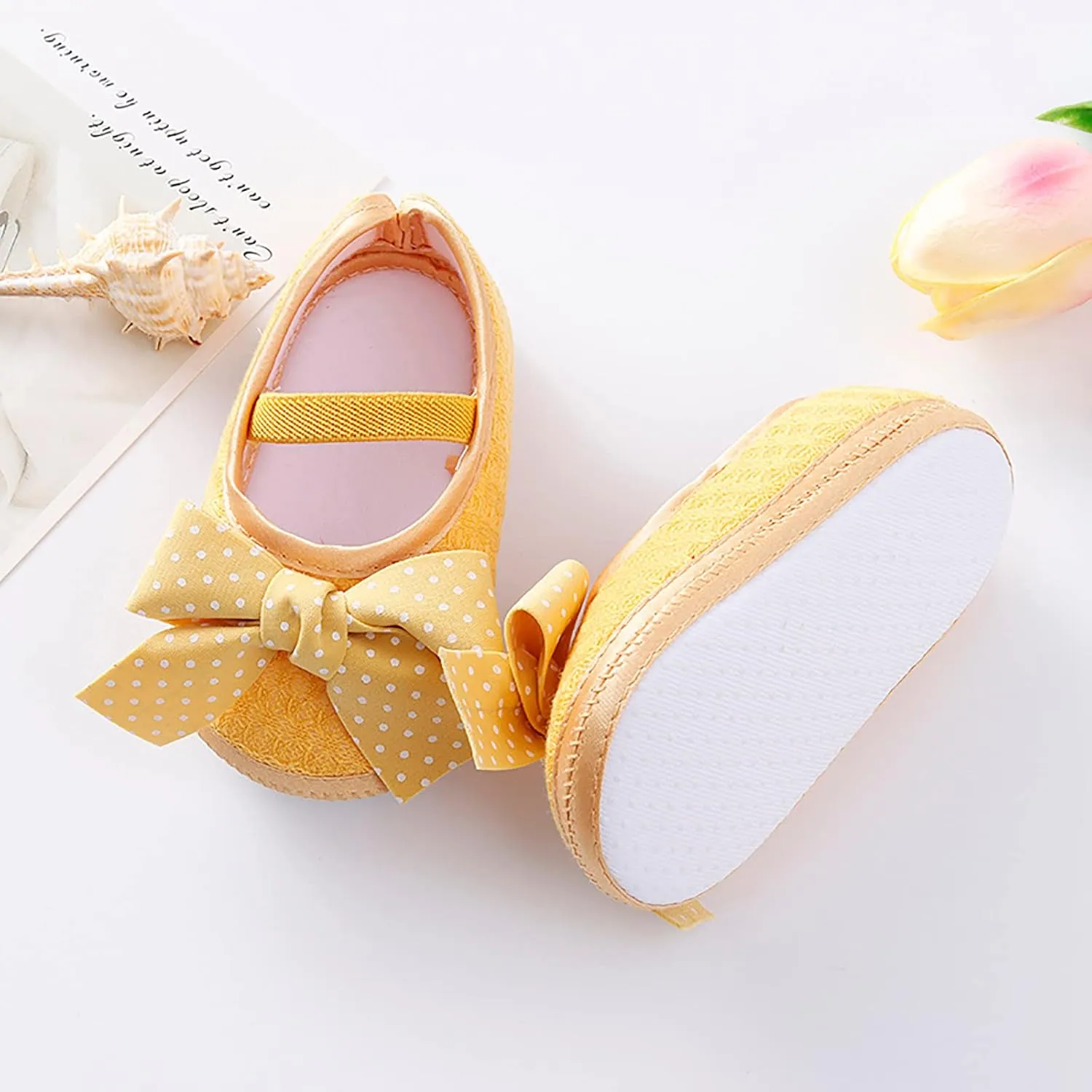 EnJoCho 0-15Months Baby Infant Toddler Boys Princess Shoes Walkers Shoes Toddler Shoes Soft Cloth Girls Baby Sneakers