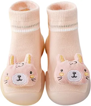 EnJoCho Running Shoes for Baby Toddler Kids Infant Newborn Baby Boys Girls Shoes First Walkers Cute Cartoon Anti Slip Socks