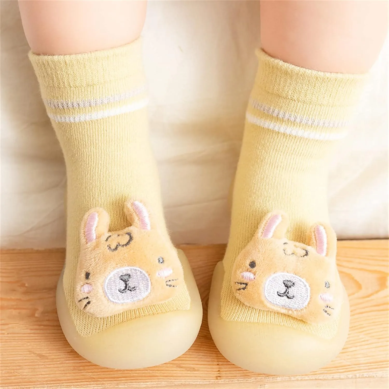 EnJoCho Running Shoes for Baby Toddler Kids Infant Newborn Baby Boys Girls Shoes First Walkers Cute Cartoon Anti Slip Socks