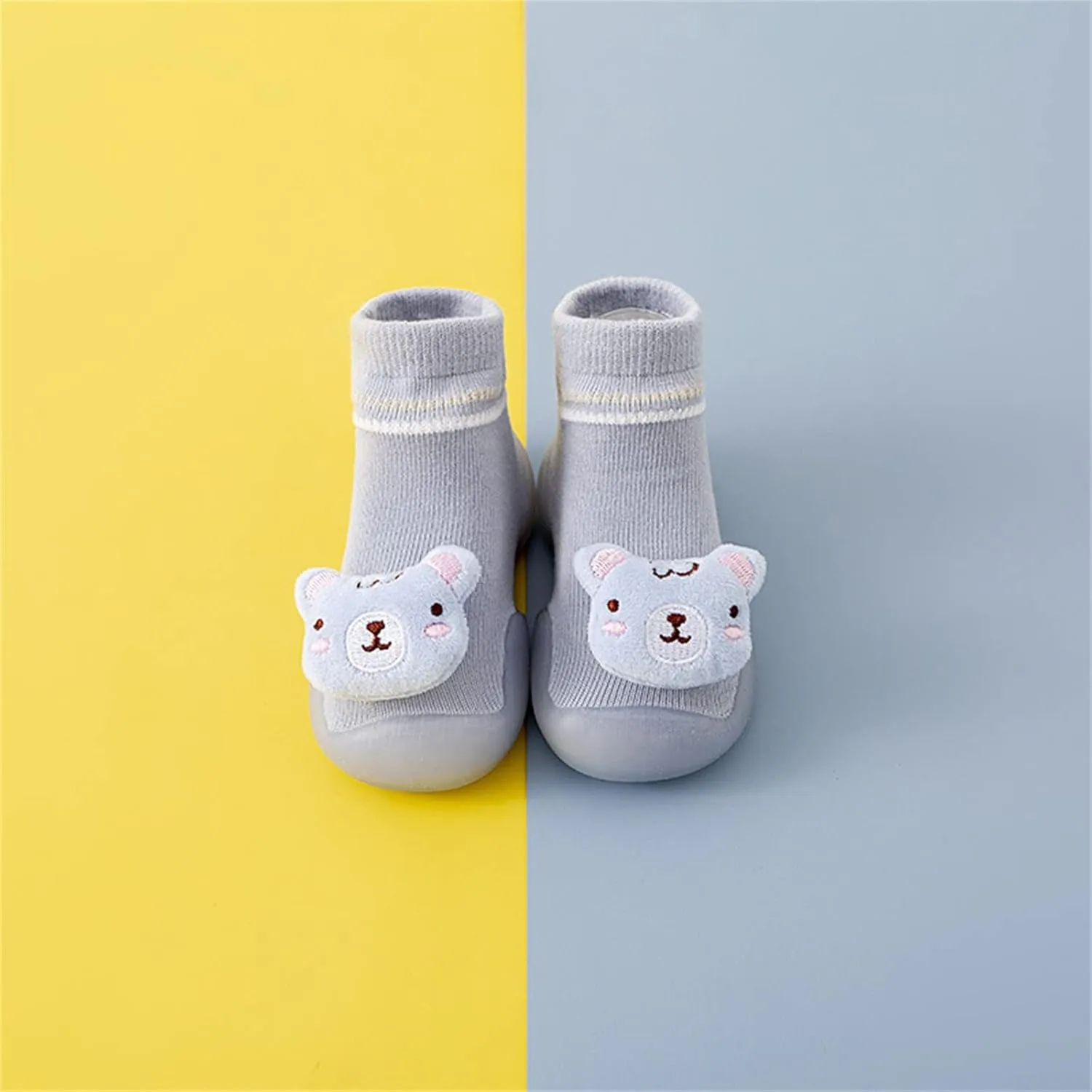 EnJoCho Running Shoes for Baby Toddler Kids Infant Newborn Baby Boys Girls Shoes First Walkers Cute Cartoon Anti Slip Socks