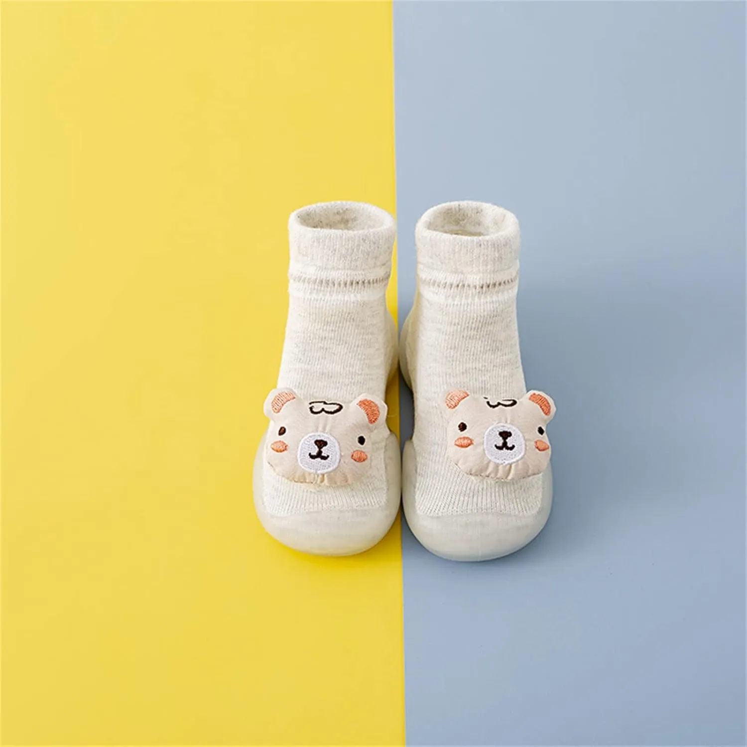 EnJoCho Running Shoes for Baby Toddler Kids Infant Newborn Baby Boys Girls Shoes First Walkers Cute Cartoon Anti Slip Socks