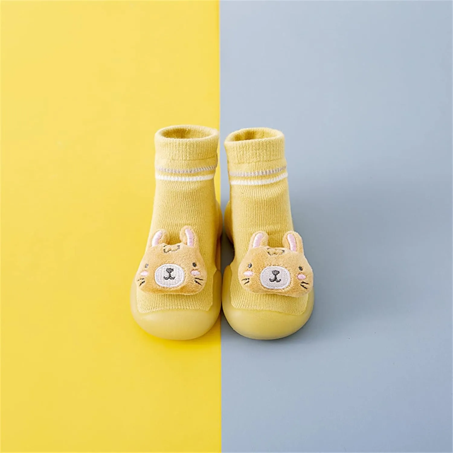 EnJoCho Running Shoes for Baby Toddler Kids Infant Newborn Baby Boys Girls Shoes First Walkers Cute Cartoon Anti Slip Socks