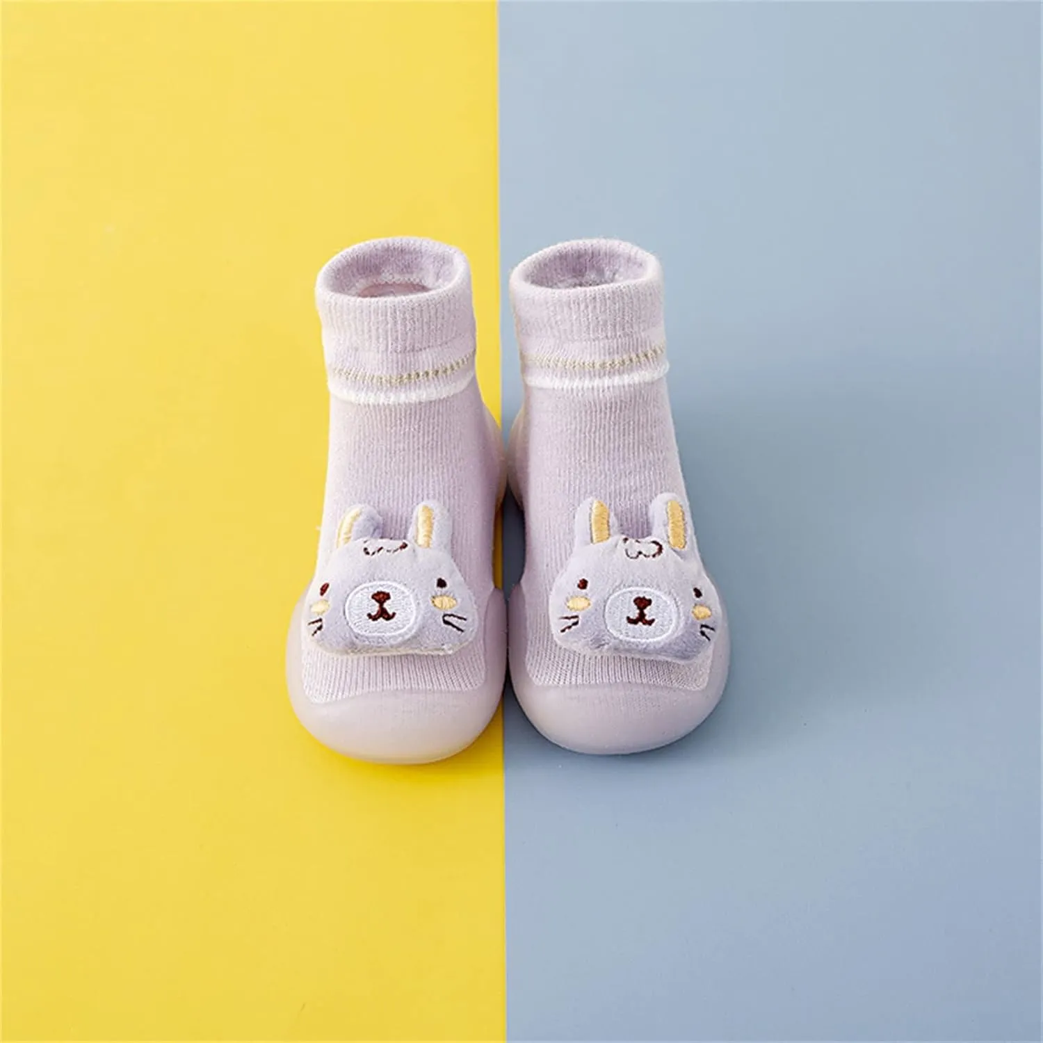 EnJoCho Running Shoes for Baby Toddler Kids Infant Newborn Baby Boys Girls Shoes First Walkers Cute Cartoon Anti Slip Socks
