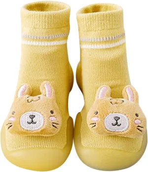 EnJoCho Running Shoes for Baby Toddler Kids Infant Newborn Baby Boys Girls Shoes First Walkers Cute Cartoon Anti Slip Socks