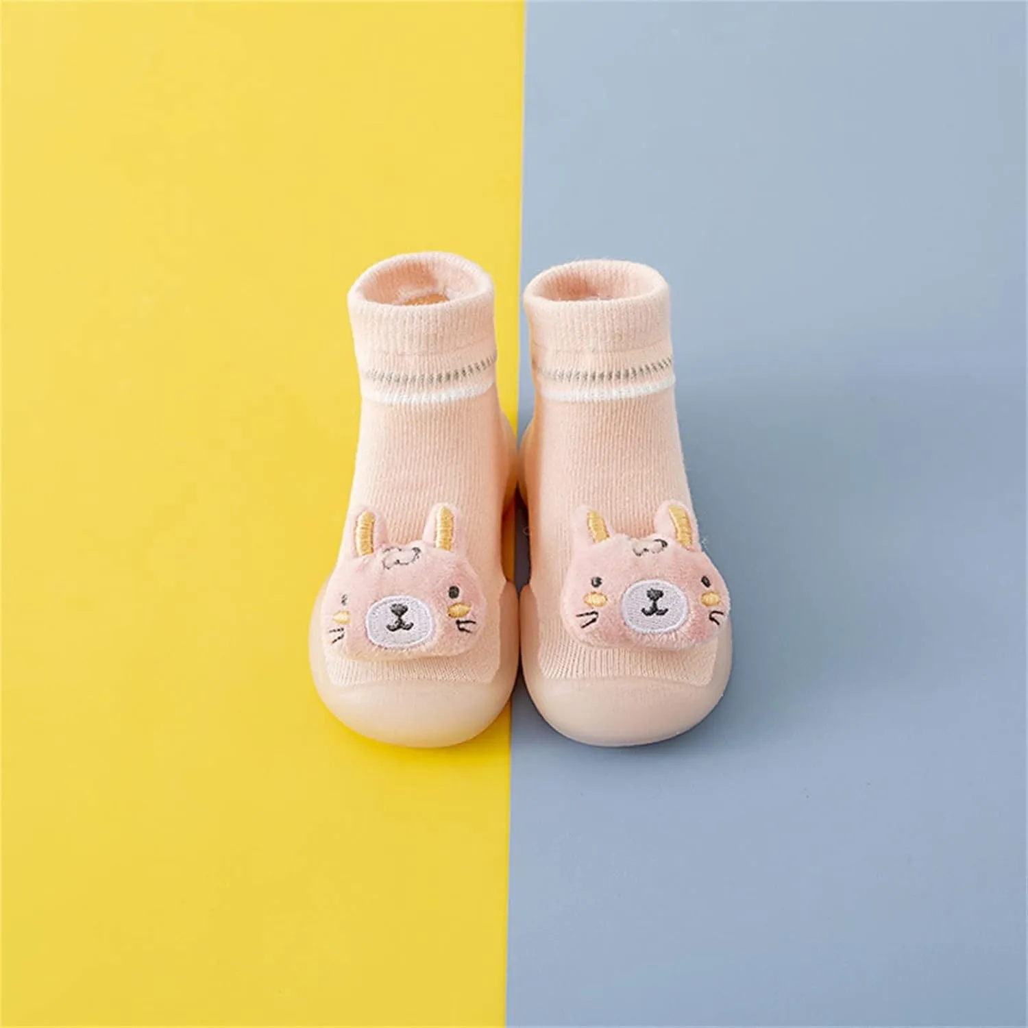 EnJoCho Running Shoes for Baby Toddler Kids Infant Newborn Baby Boys Girls Shoes First Walkers Cute Cartoon Anti Slip Socks