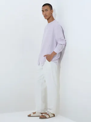 ETA Lilac Relaxed-Fit Shirt