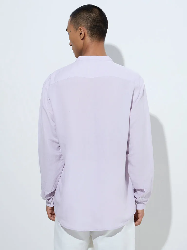 ETA Lilac Relaxed-Fit Shirt