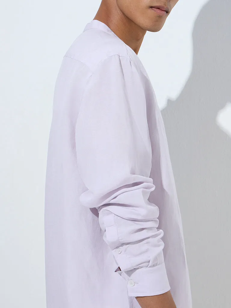 ETA Lilac Relaxed-Fit Shirt