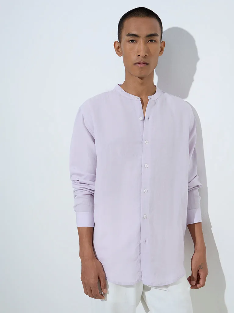 ETA Lilac Relaxed-Fit Shirt