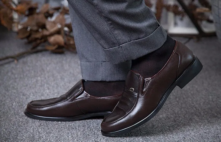 Fashionable Formal Men's Shoes With Point Toe