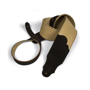 Franklin Original 2.5 Inch Honey Suede with Chocolate Stitching