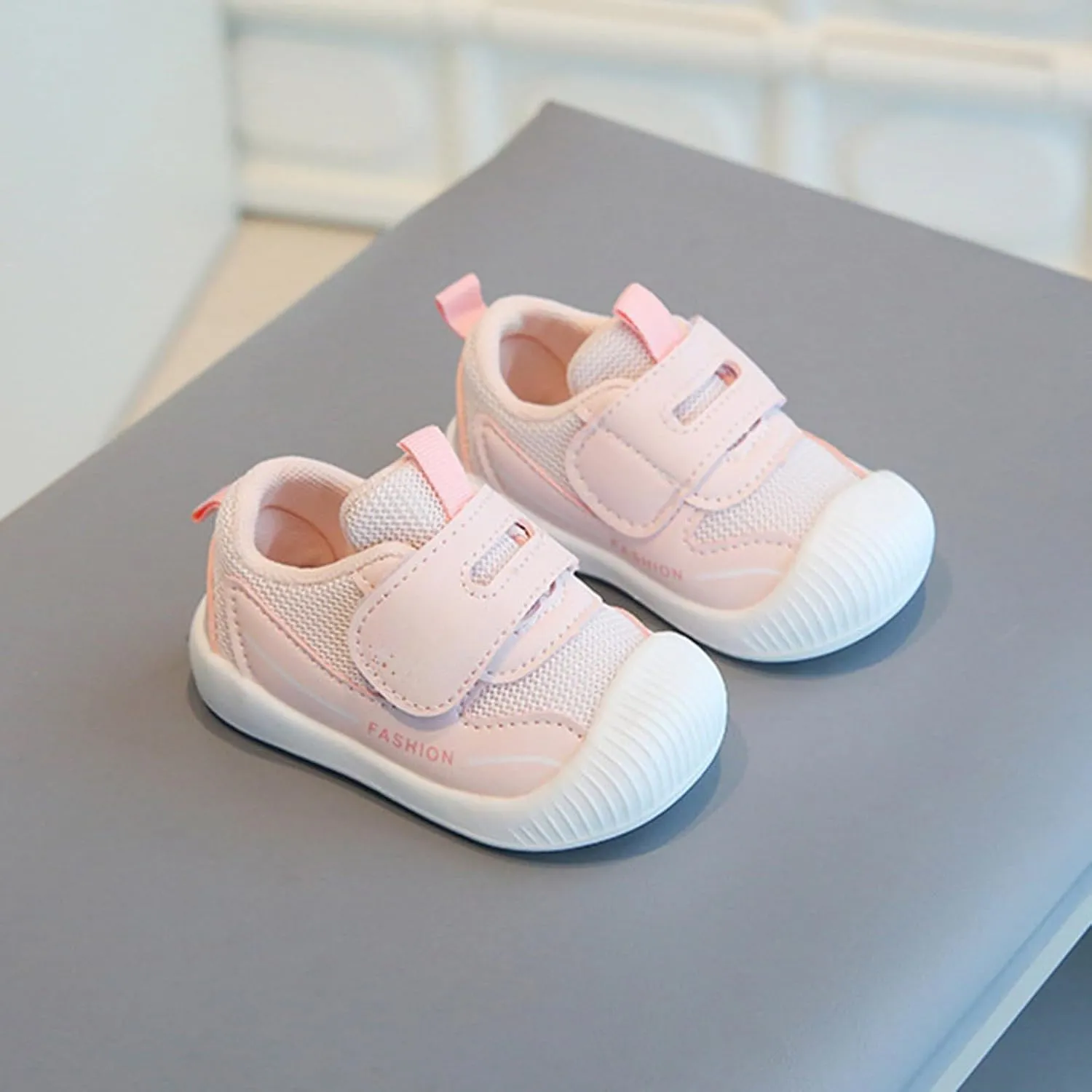 Girls Boys Children's Casual Shoes Soft Sole Mesh Breathable Lightweight Sports Walking Running Girls Fashion Boots