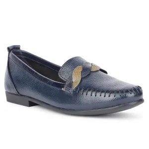 Healers Formal Navy Blue Ballerina For Women T840-03 By Liberty
