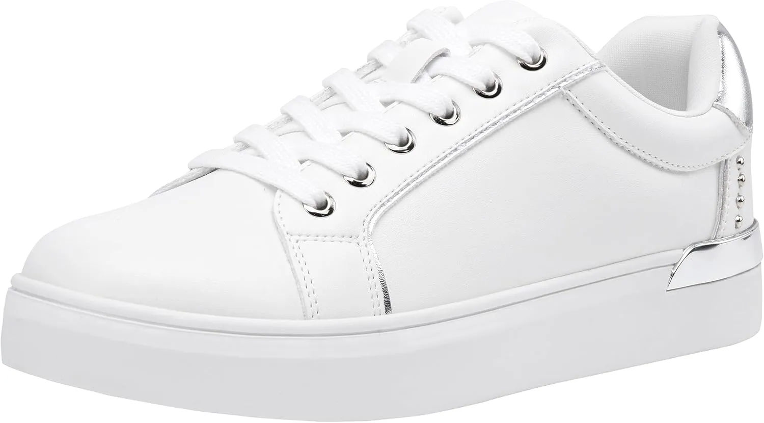 Jeossy Women's 8020 Fashion Sneakers, Casual Trendy Dress Lace up Walking Shoes with Memory Foam