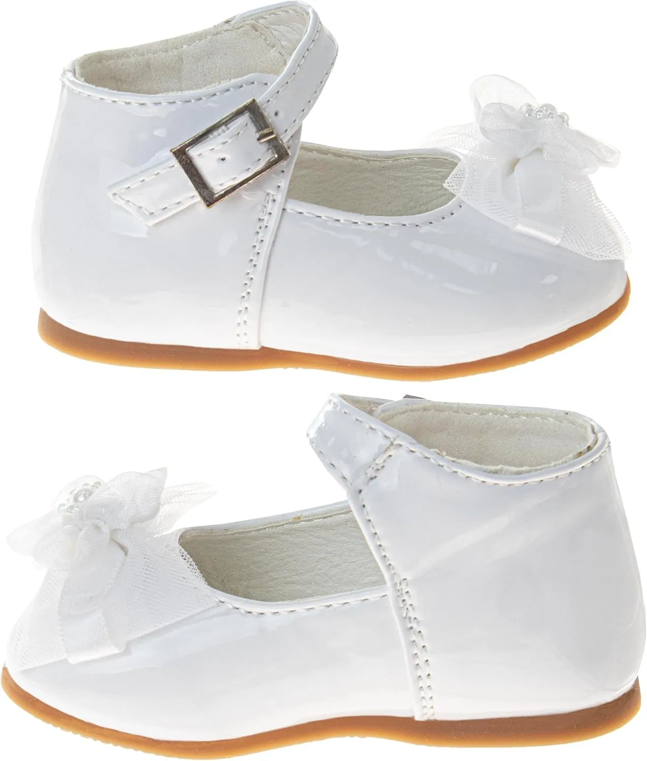 Josmo Baby-Girl's Cute Formal Dress Flats Mary Jane