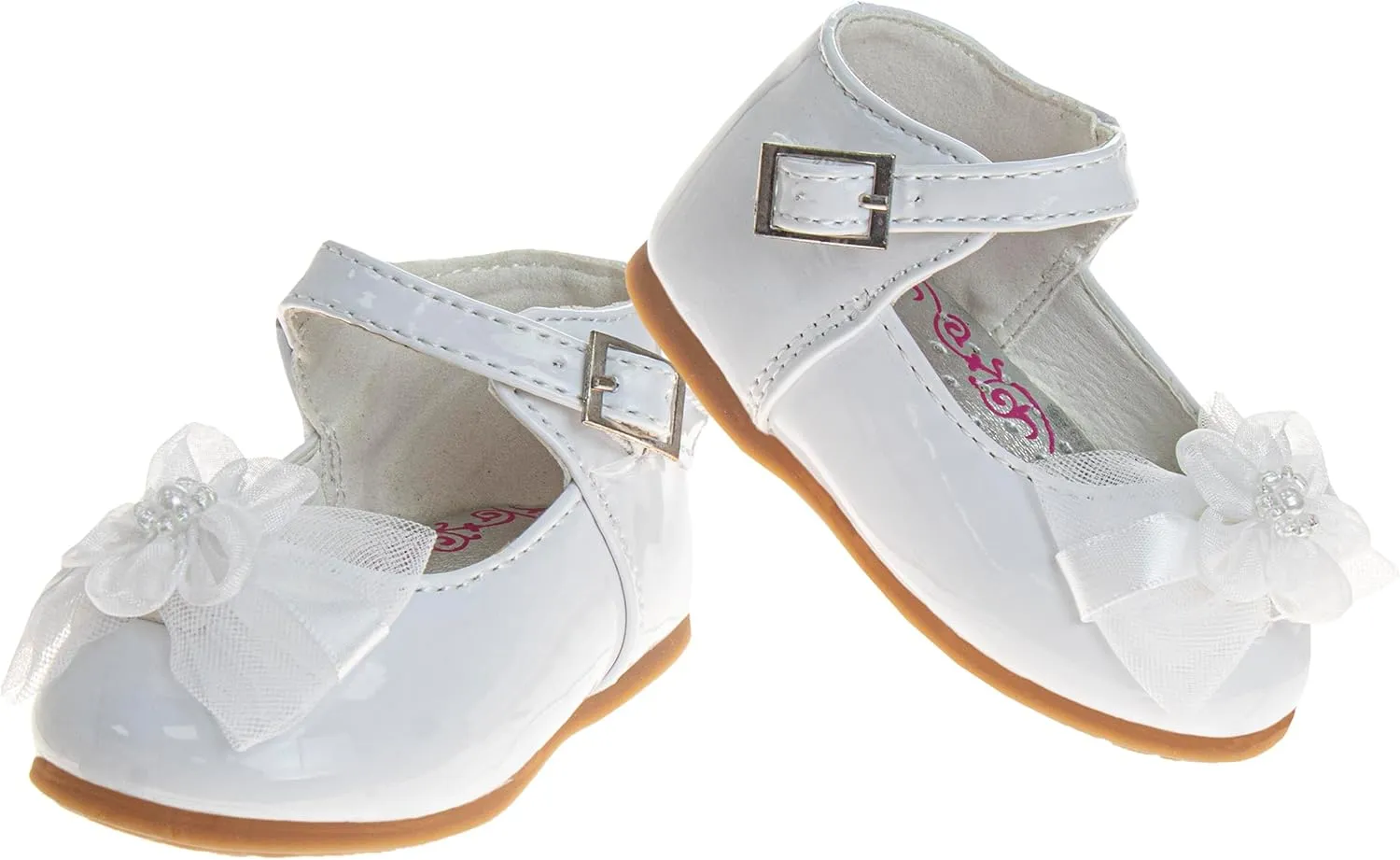 Josmo Baby-Girl's Cute Formal Dress Flats Mary Jane