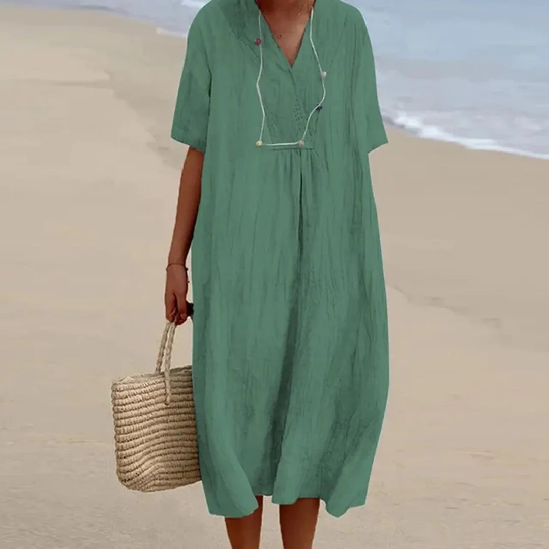 KARINA - Relaxed Fit Midi Dress