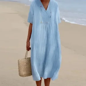 KARINA - Relaxed Fit Midi Dress
