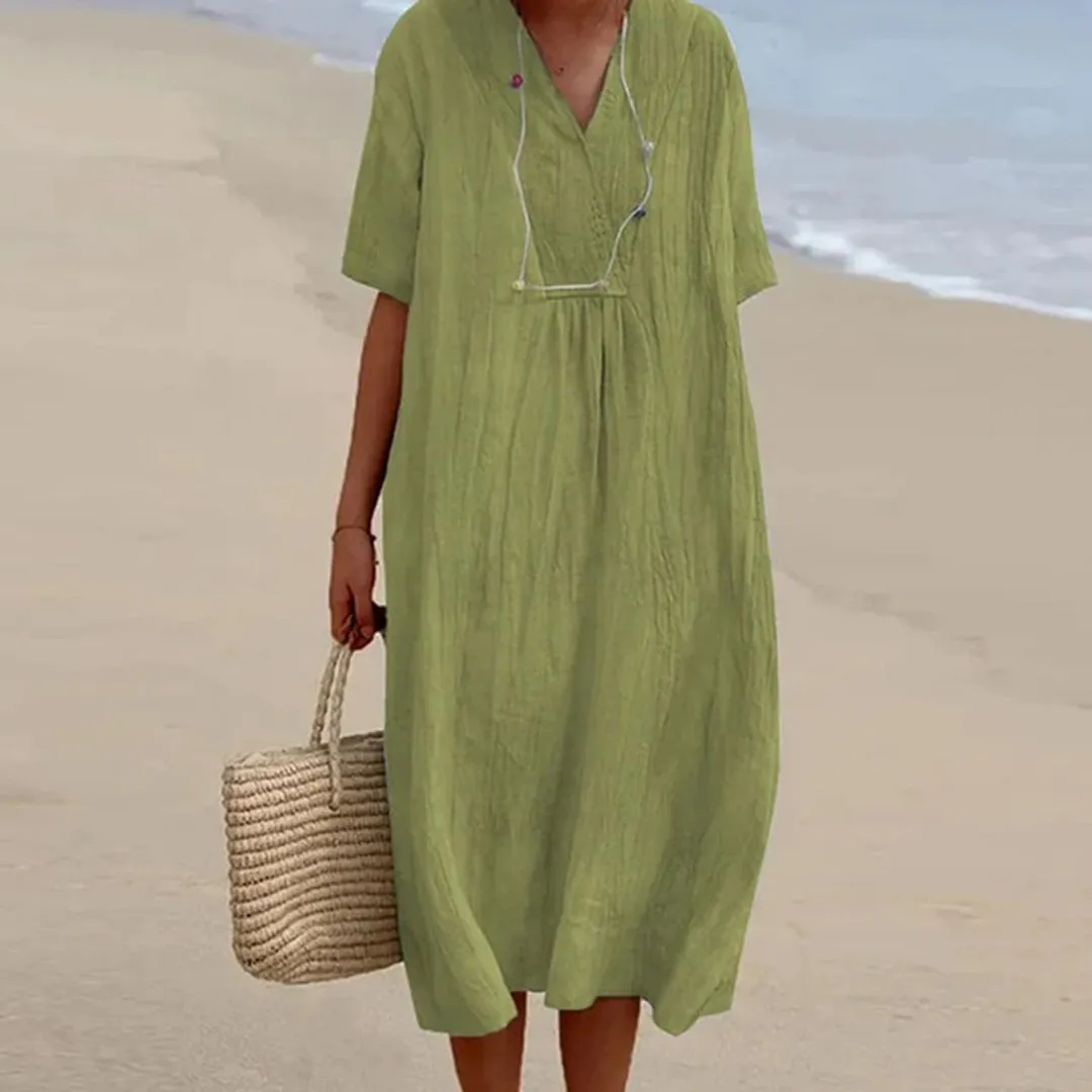 KARINA - Relaxed Fit Midi Dress