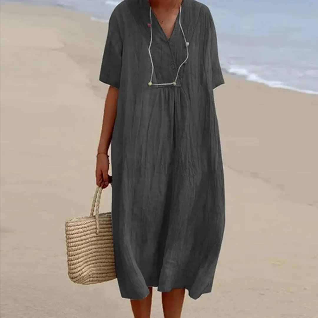 KARINA - Relaxed Fit Midi Dress