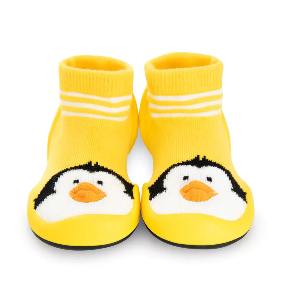 Komuello Baby Shoes - Penguin / Yellow