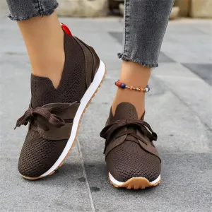 Lausiuoe Slip On Sneakers Women Arch Support Walking Shoes Breathable Upper Gym Workout Nurse Restaurant Fashion Sneake