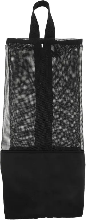 LIFKOME Ballet Dance Shoe Storage Bag Mesh Organizer with Zipper for Dance Accessories for Pointe Jazz and Latin Shoes Clean and Ventilated Travel Essential