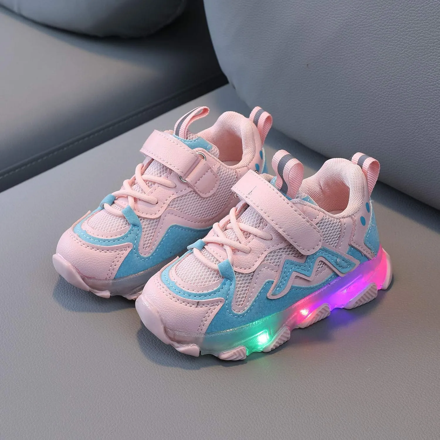 Light Running Girls Kids Sport Luminous Children Baby Shoes Mesh Led Baby Shoes Toddler Water Shoes
