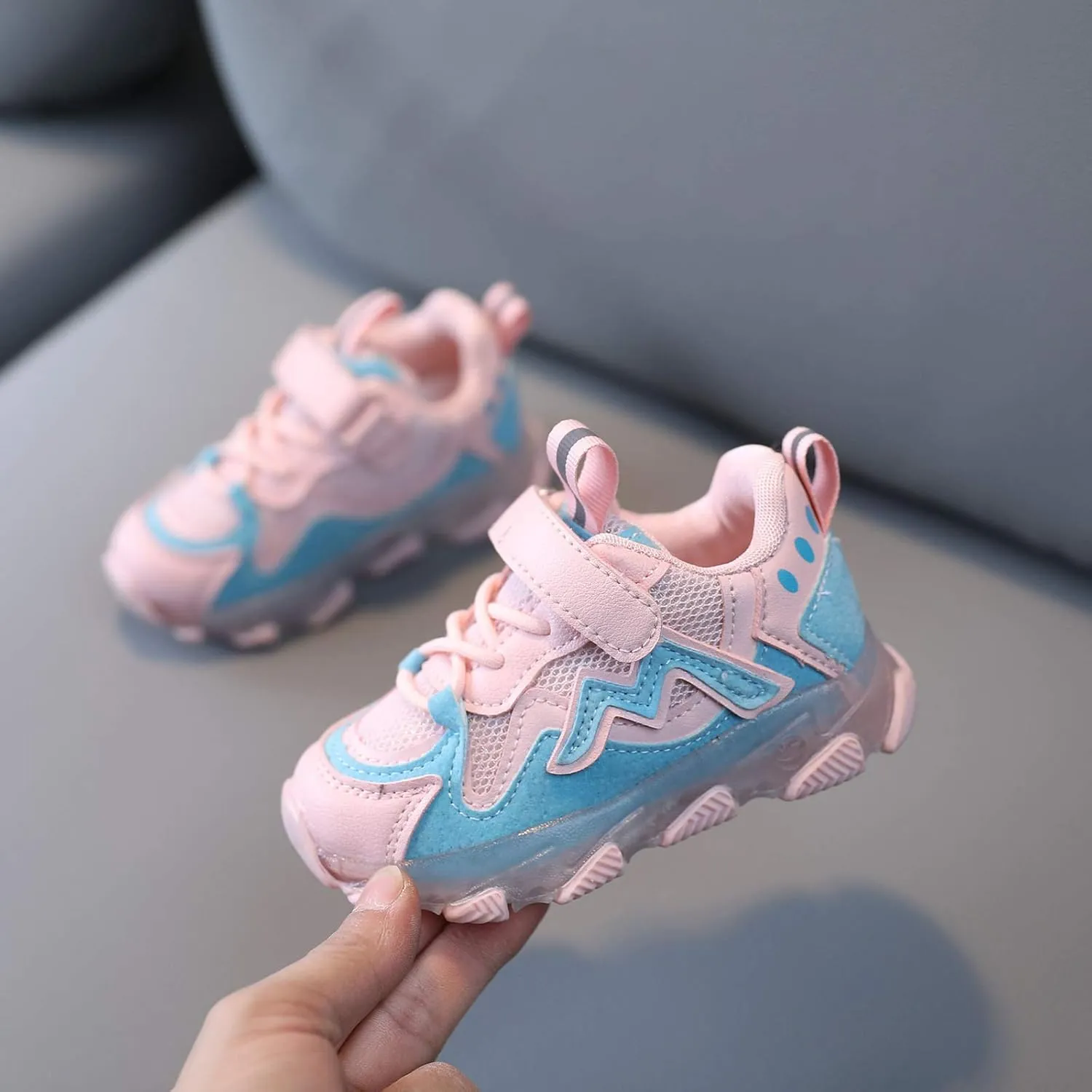 Light Running Girls Kids Sport Luminous Children Baby Shoes Mesh Led Baby Shoes Toddler Water Shoes