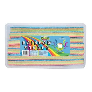Lollinauts Sour Straps Tub - Rainbow 1.2kg