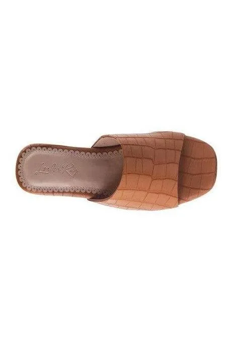 LONDON RAG DUMPLINN Slip-On Block Heel Sandal