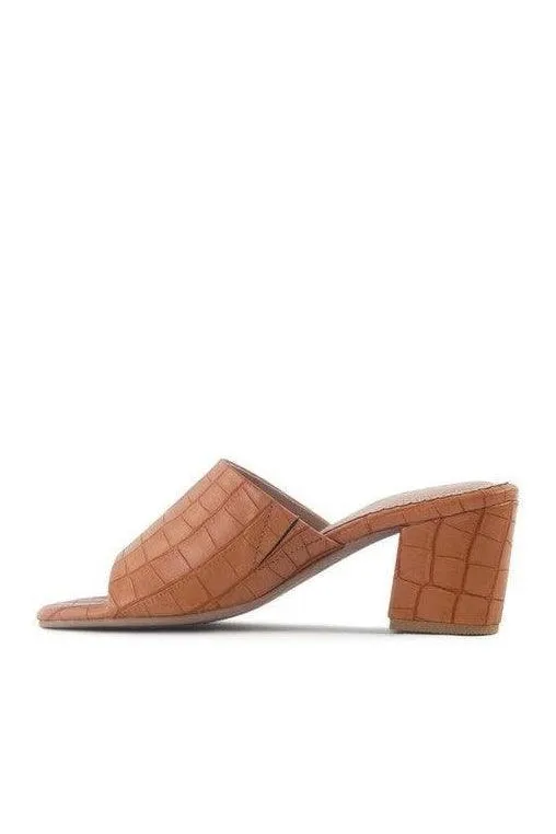LONDON RAG DUMPLINN Slip-On Block Heel Sandal