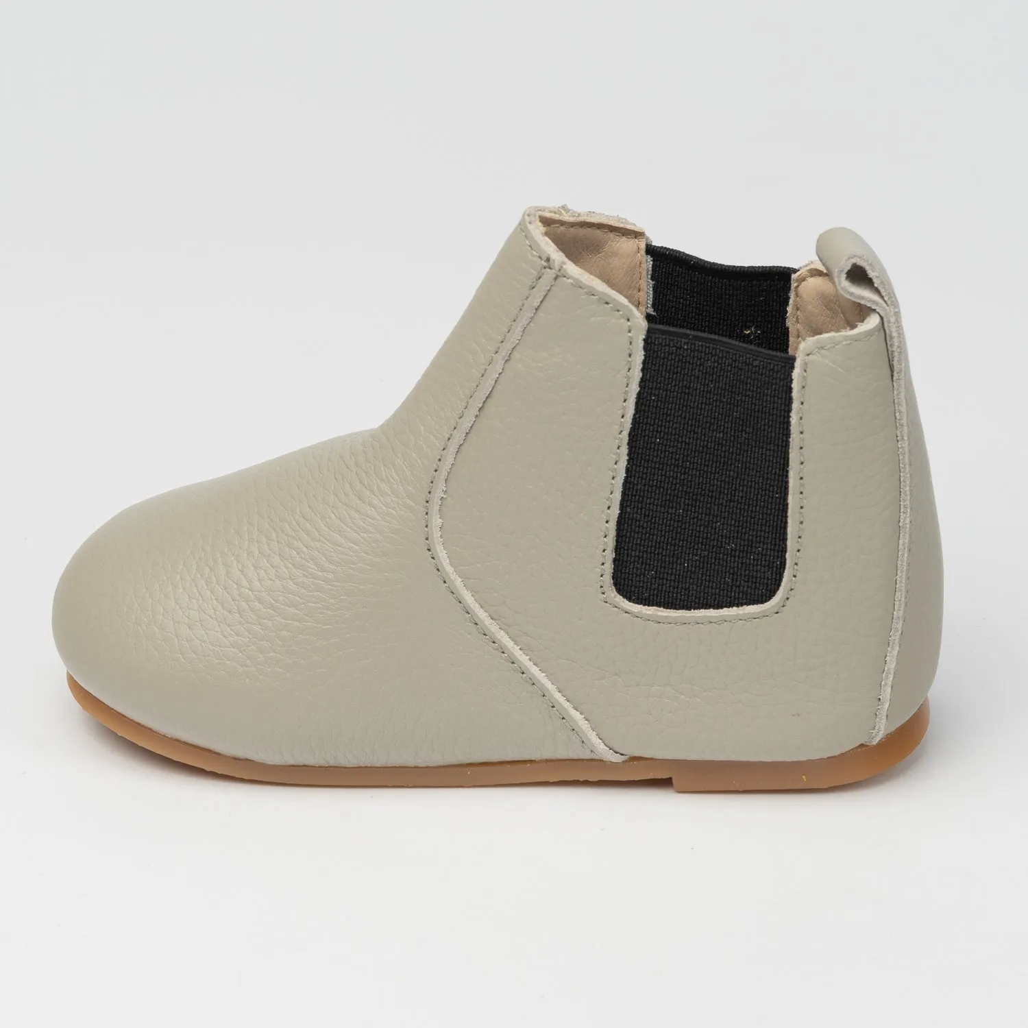 Louie Light Grey Bootiemocc