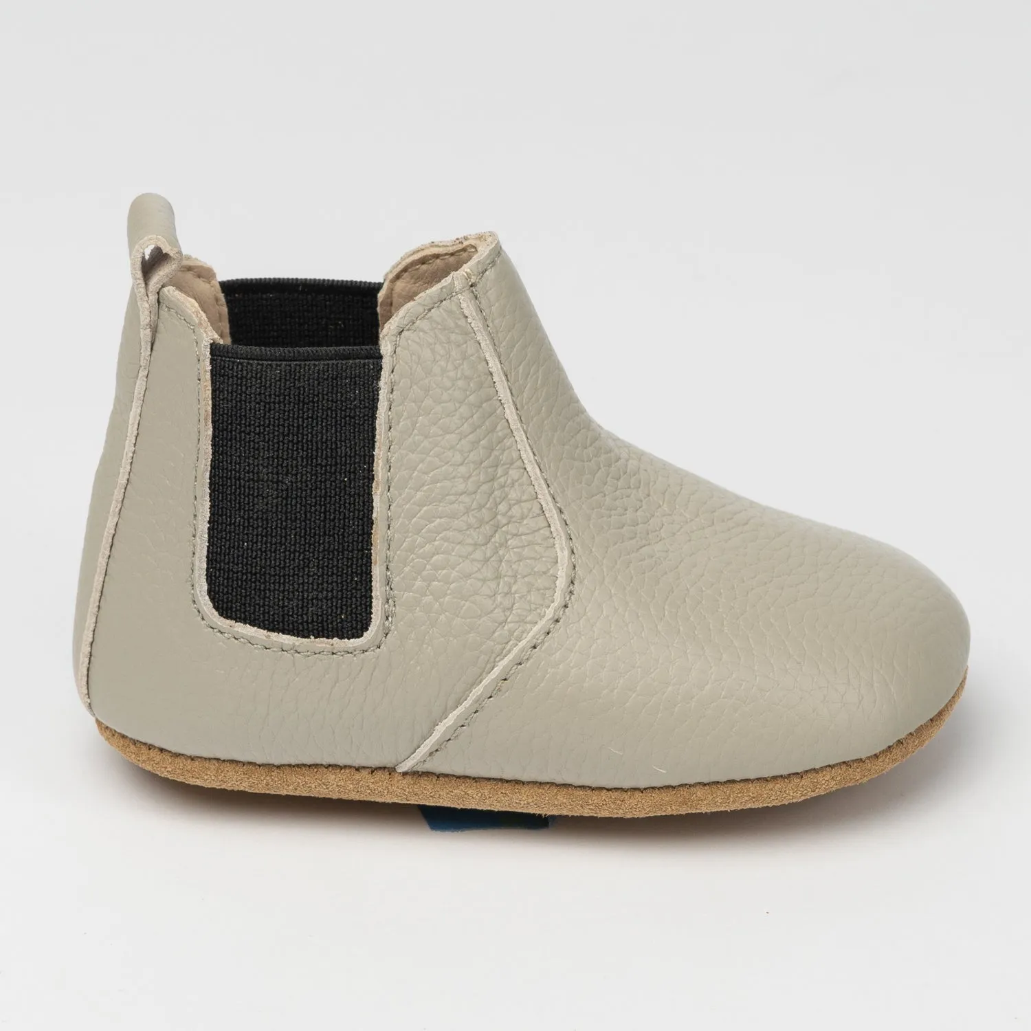 Louie Light Grey Bootiemocc