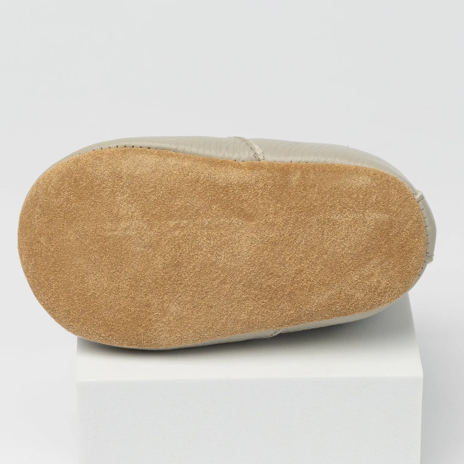 Louie Light Grey Bootiemocc