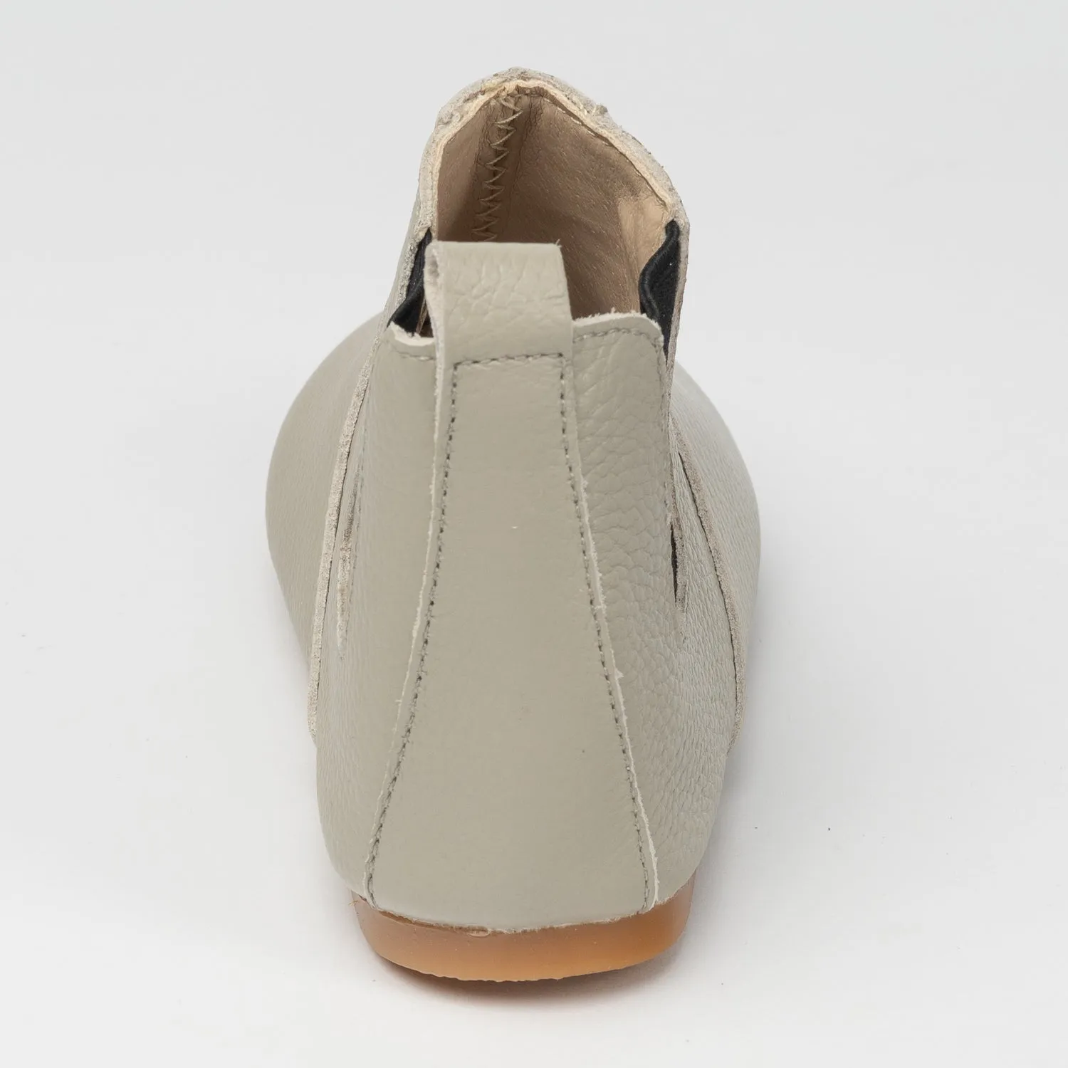 Louie Light Grey Bootiemocc