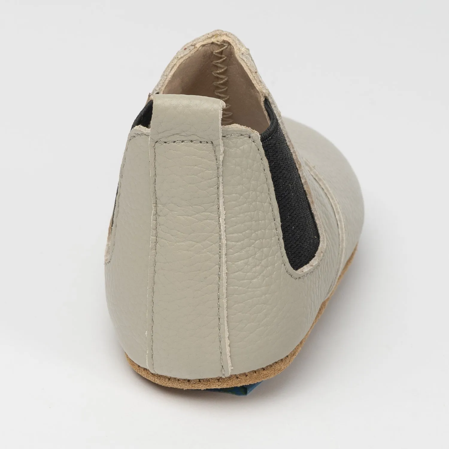 Louie Light Grey Bootiemocc