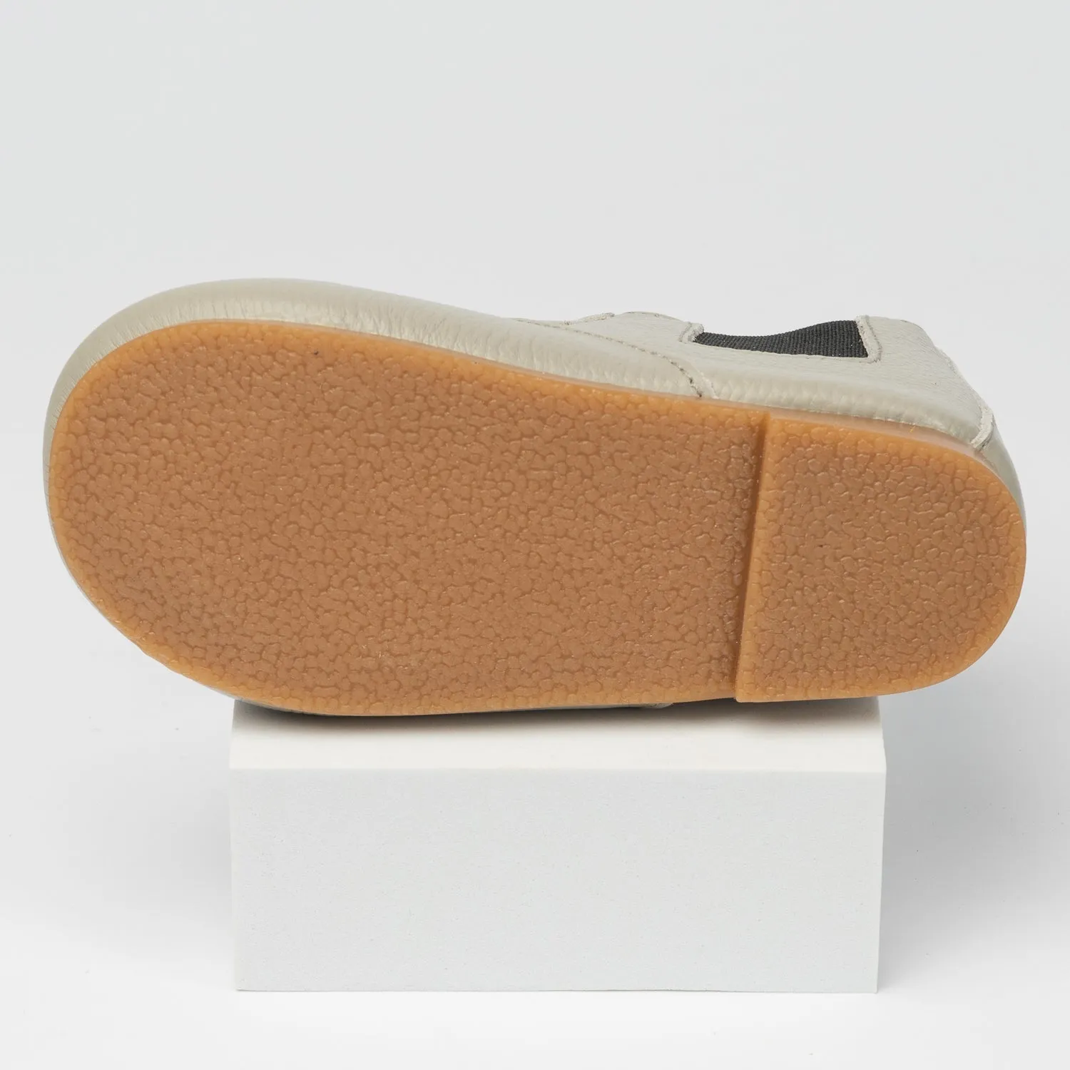 Louie Light Grey Bootiemocc