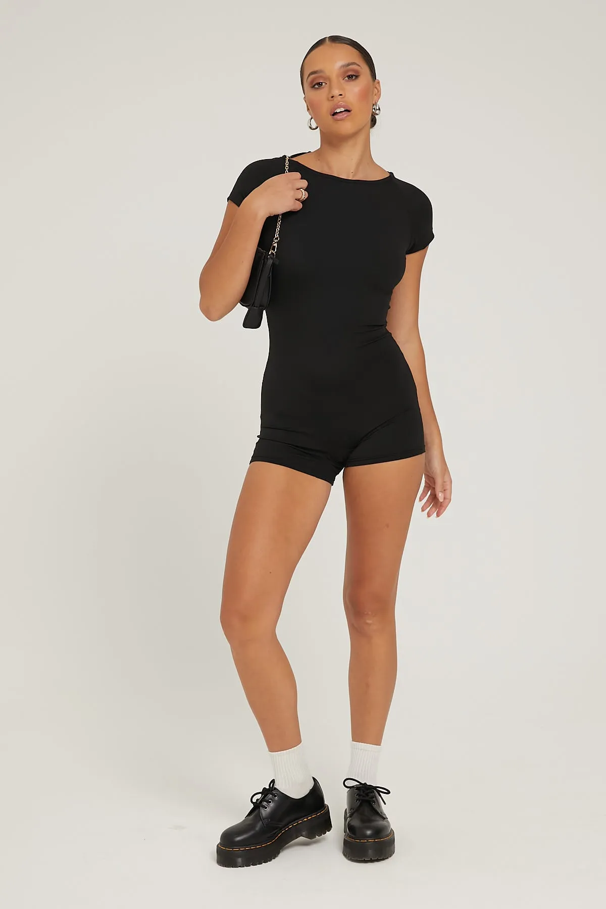 Luck & Trouble Open Back Unitard
